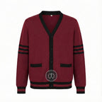 Made to Order - Unisex Varsity Knit Sweater | Classic Letterman-Style Cardigans