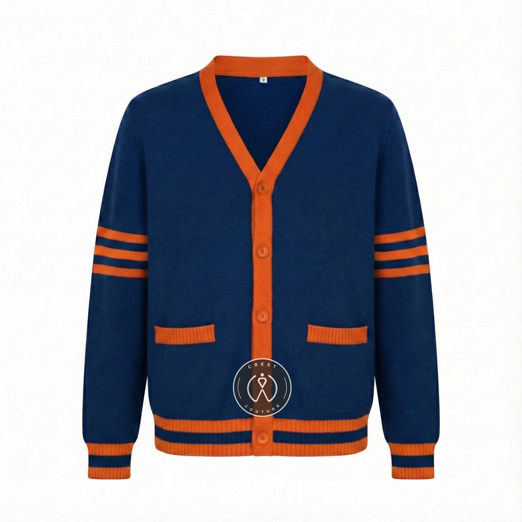 Made to Order - Unisex Varsity Knit Sweater | Classic Letterman-Style Cardigans