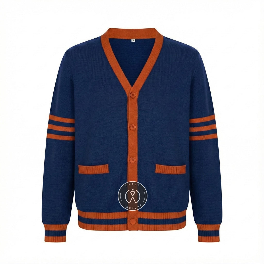 Made to Order - Unisex Varsity Knit Sweater | Classic Letterman-Style Cardigans