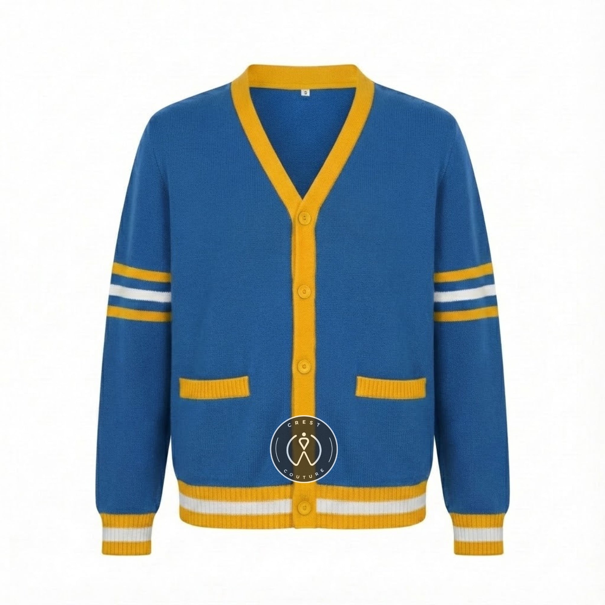 Made to Order - Unisex Varsity Knit Sweater | Classic Letterman-Style Cardigans