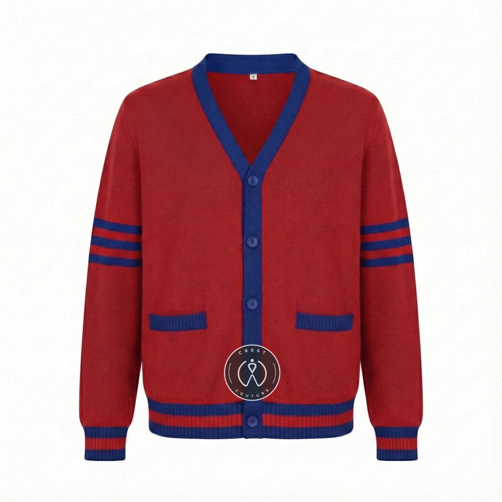 Made to Order - Unisex Varsity Knit Sweater | Classic Letterman-Style Cardigans