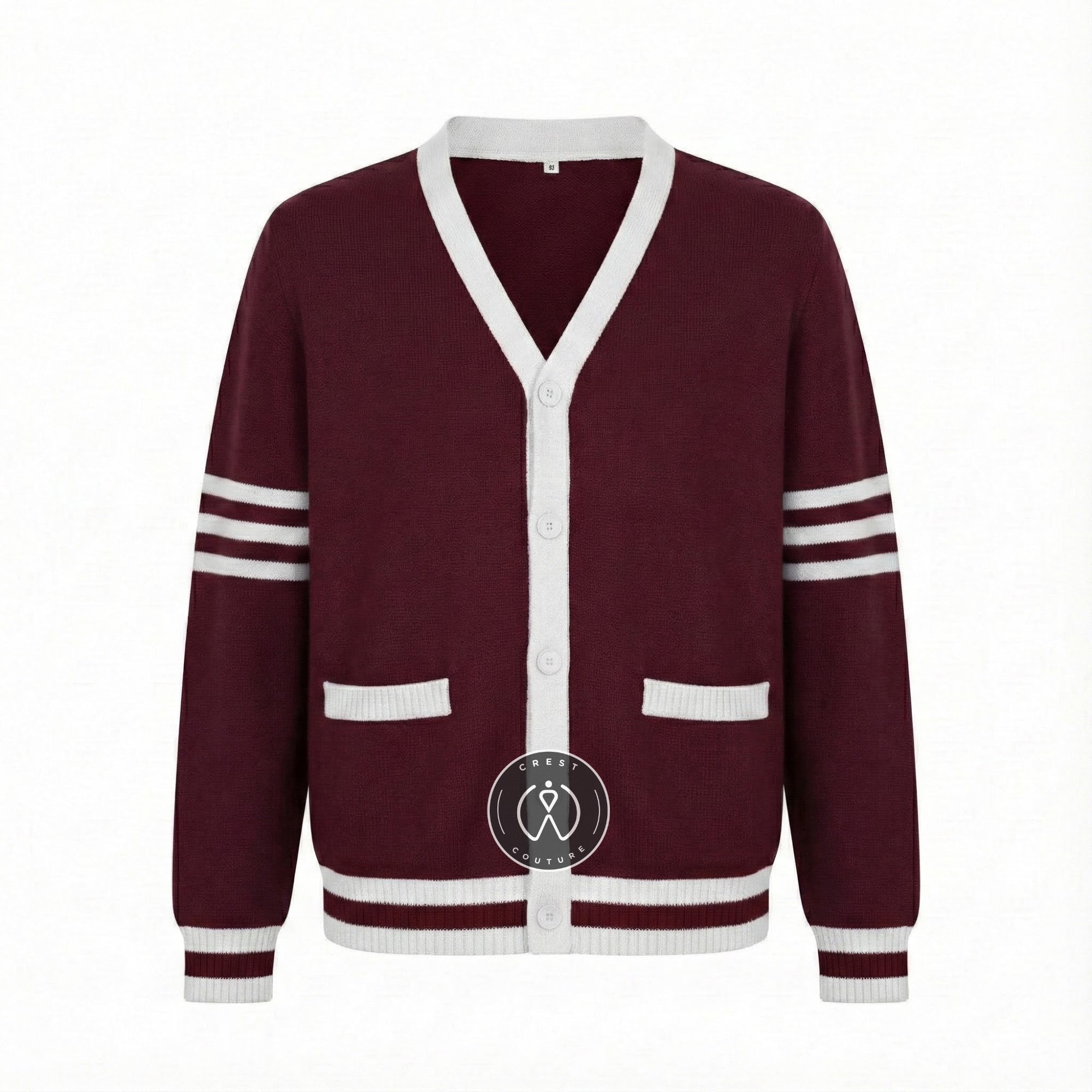 Made to Order - Unisex Varsity Knit Sweater | Classic Letterman-Style Cardigans