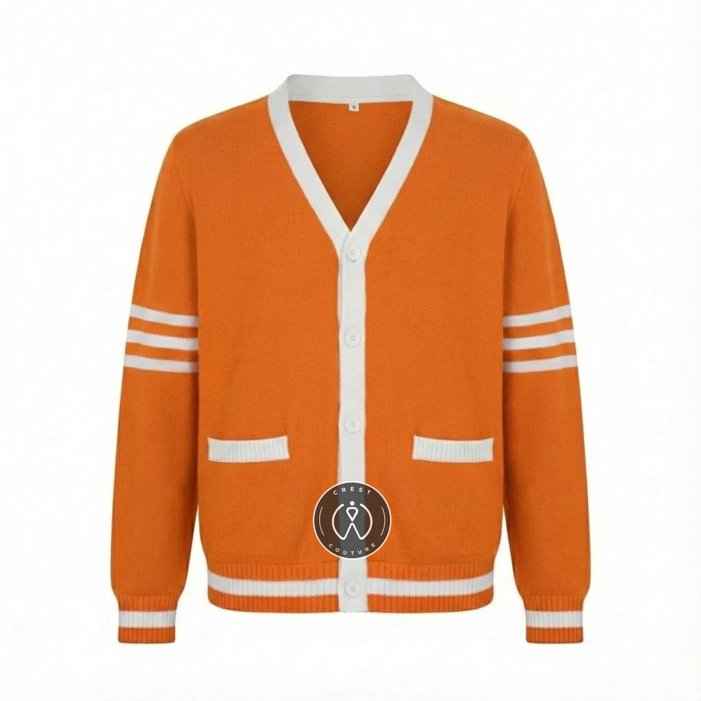 Made to Order - Unisex Varsity Knit Sweater | Classic Letterman-Style Cardigans