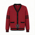 Made to Order - Unisex Varsity Knit Sweater | Classic Letterman-Style Cardigans