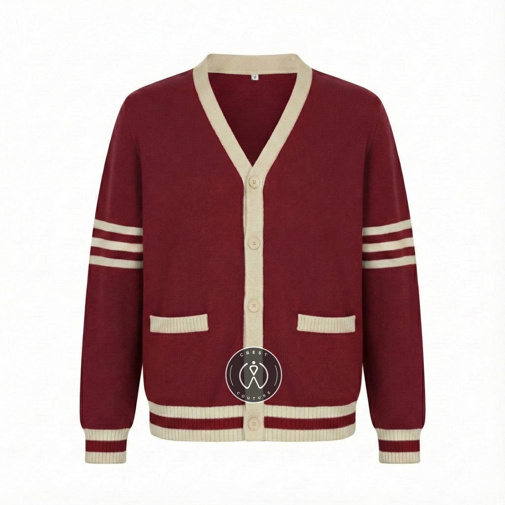 Made to Order - Unisex Varsity Knit Sweater | Classic Letterman-Style Cardigans
