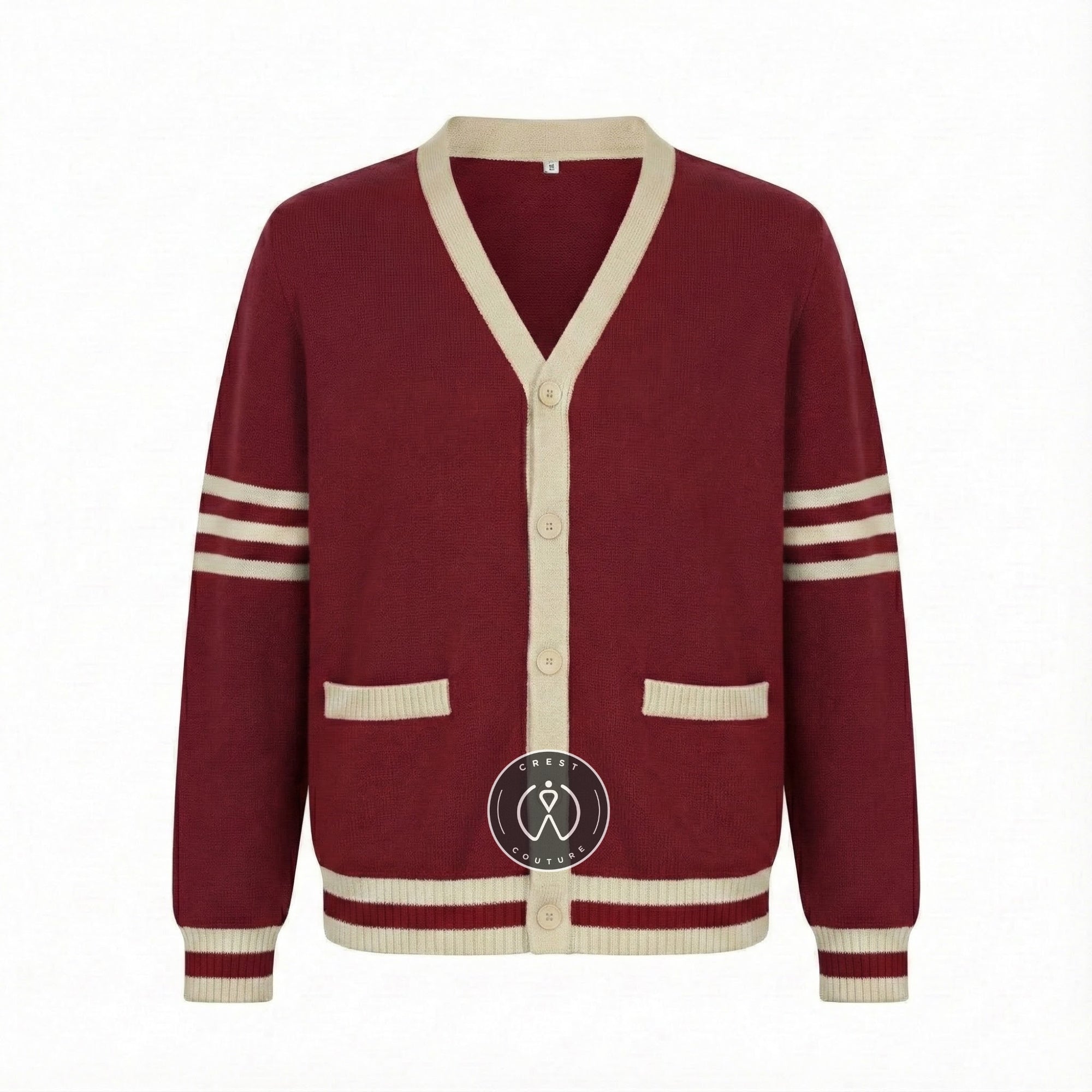 Made to Order - Unisex Varsity Knit Sweater | Classic Letterman-Style Cardigans