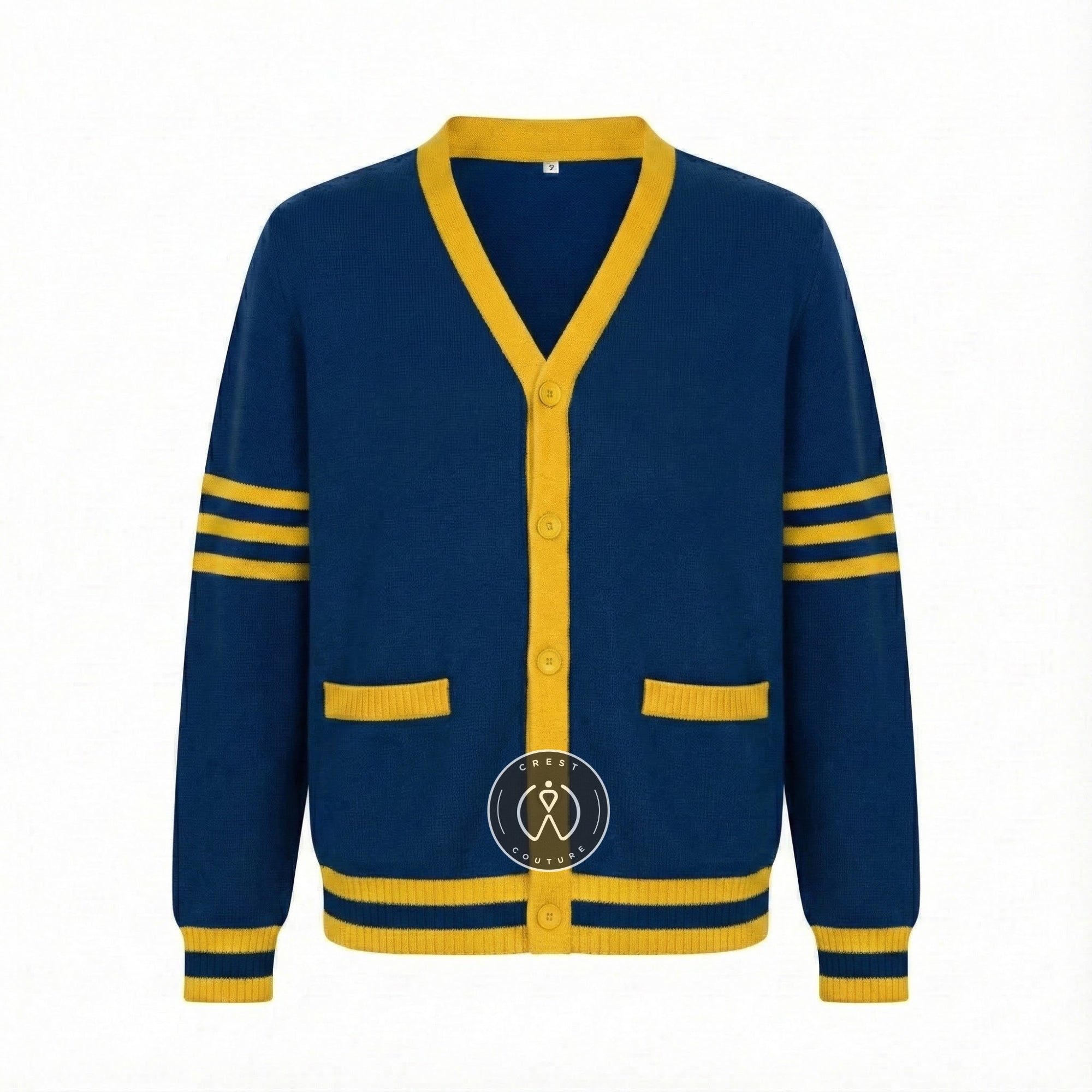Made to Order - Unisex Varsity Knit Sweater | Classic Letterman-Style Cardigans