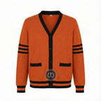Made to Order - Unisex Varsity Knit Sweater | Classic Letterman-Style Cardigans