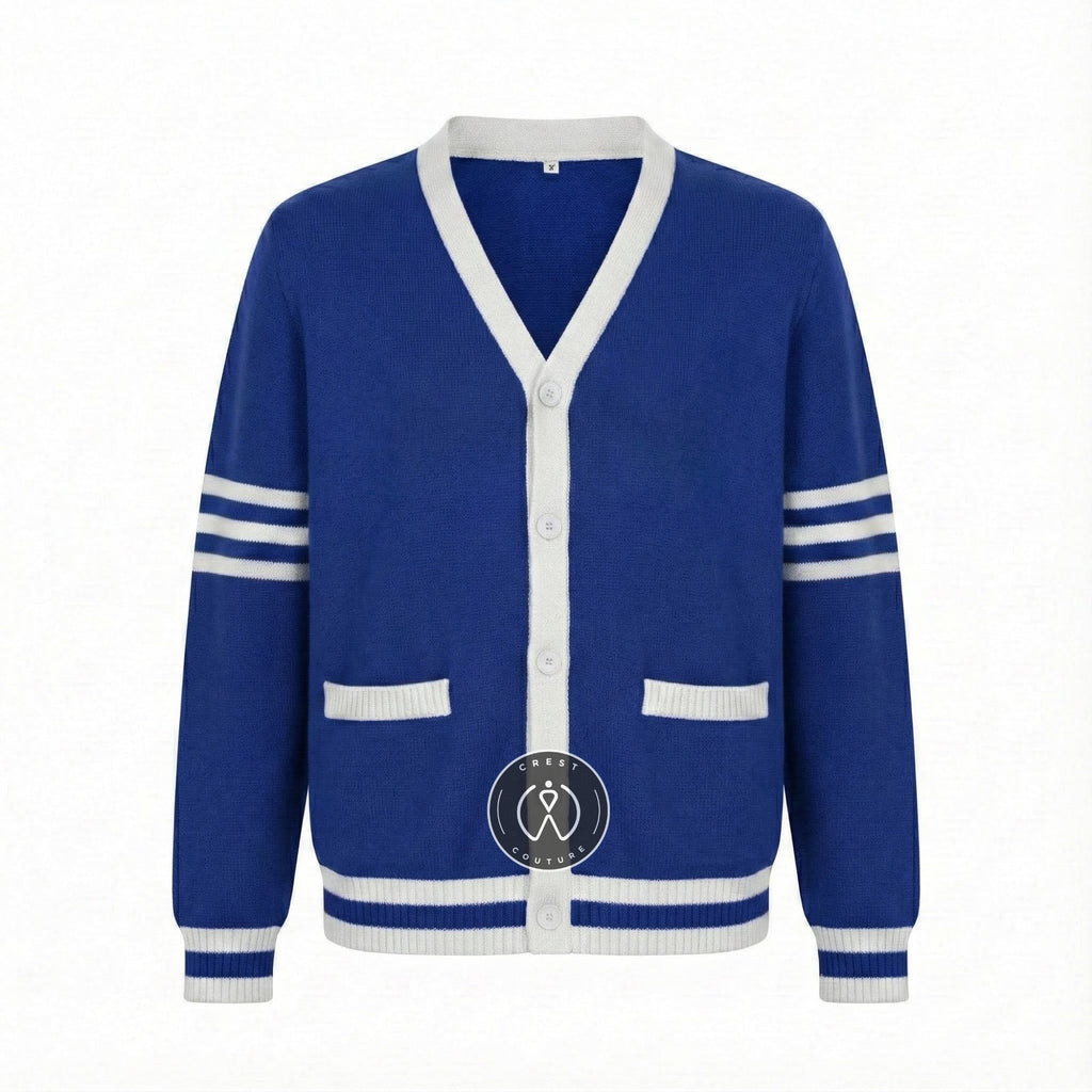 Made to Order - Unisex Varsity Knit Sweater | Classic Letterman-Style Cardigans