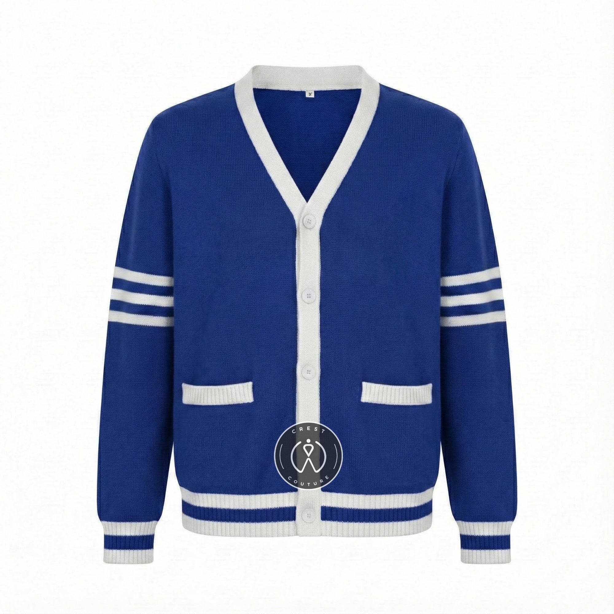 Made to Order - Unisex Varsity Knit Sweater | Classic Letterman-Style Cardigans