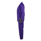 Crest Couture BJJ Gi – 450 GSM Pearl Weave Competition Jiu Jitsu Kimono (Purple)
