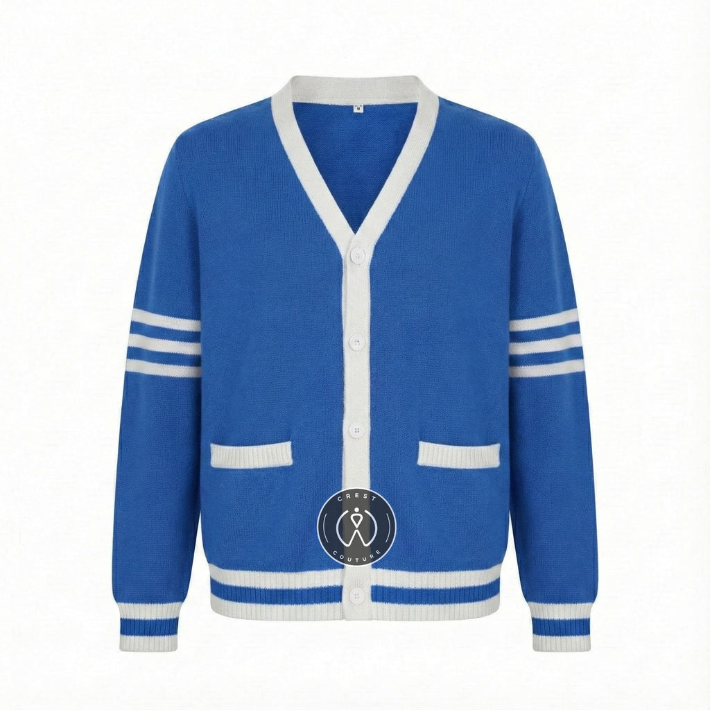 Made to Order - Unisex Varsity Knit Sweater | Classic Letterman-Style Cardigans