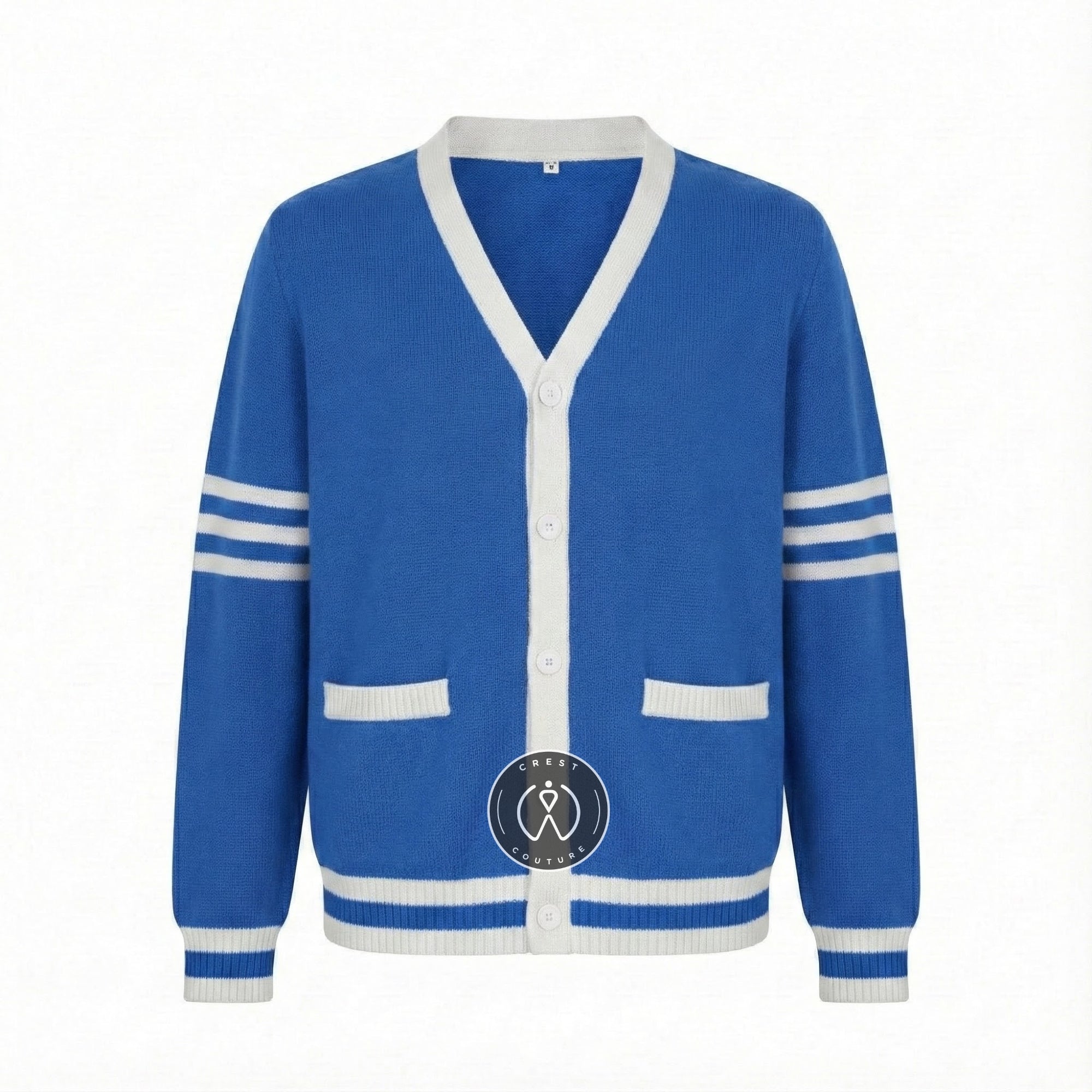 Made to Order - Unisex Varsity Knit Sweater | Classic Letterman-Style Cardigans