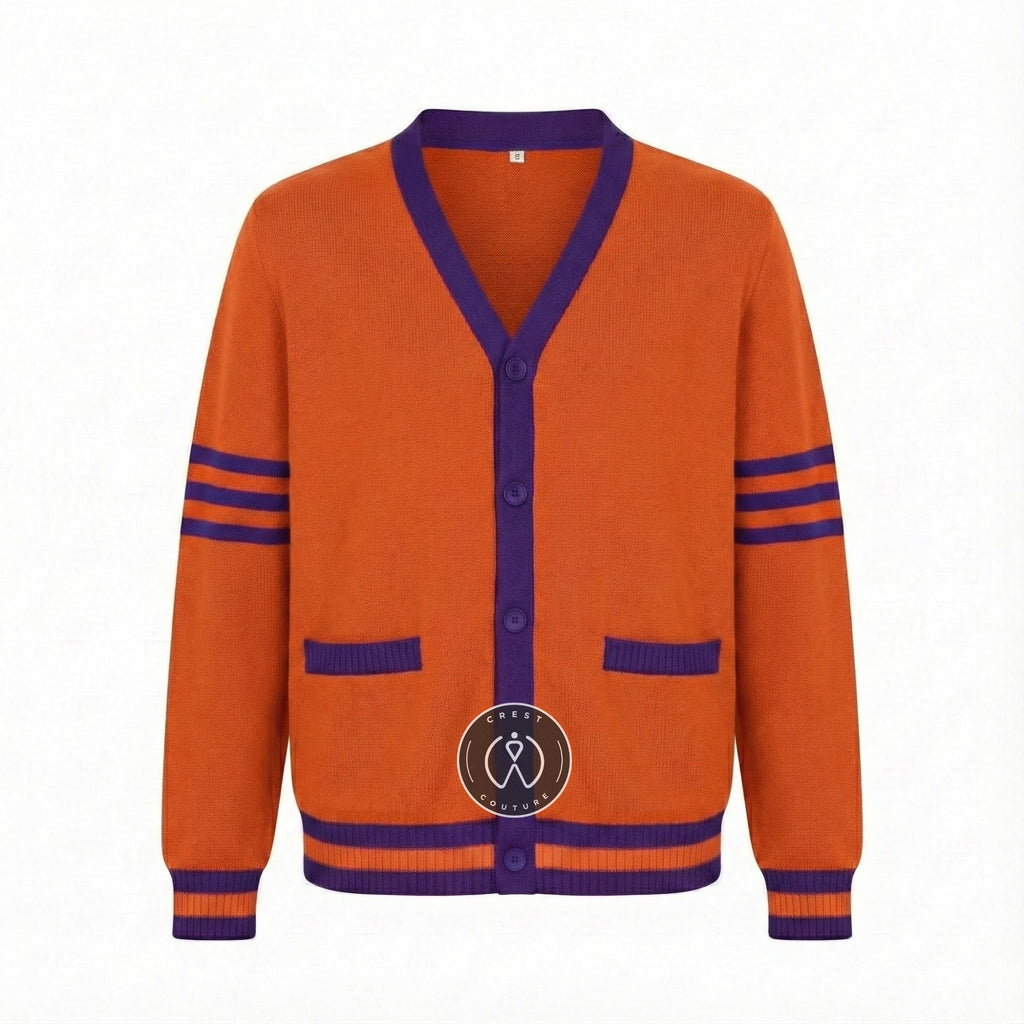 Made to Order - Unisex Varsity Knit Sweater | Classic Letterman-Style Cardigans