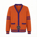 Made to Order - Unisex Varsity Knit Sweater | Classic Letterman-Style Cardigans