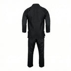Crest Couture BJJ Gi – 450 GSM Pearl Weave Competition Jiu Jitsu Kimono (Black)
