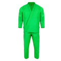 Crest Couture BJJ Gi – 450 GSM Pearl Weave Competition Jiu Jitsu Kimono (Green)