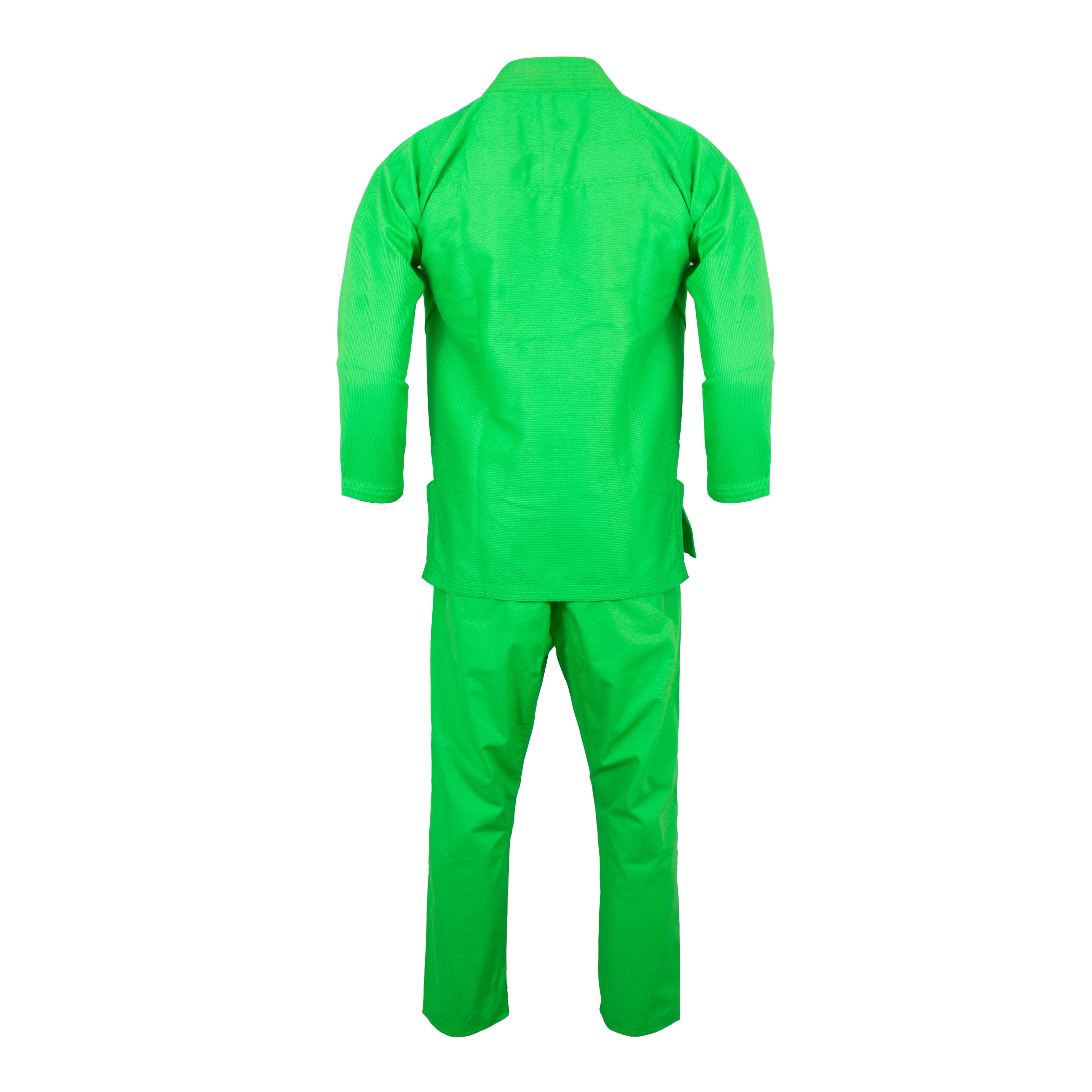 Crest Couture BJJ Gi – 450 GSM Pearl Weave Competition Jiu Jitsu Kimono (Green)