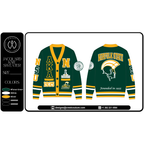 Customized Knitted Embroidered NSU Sweater