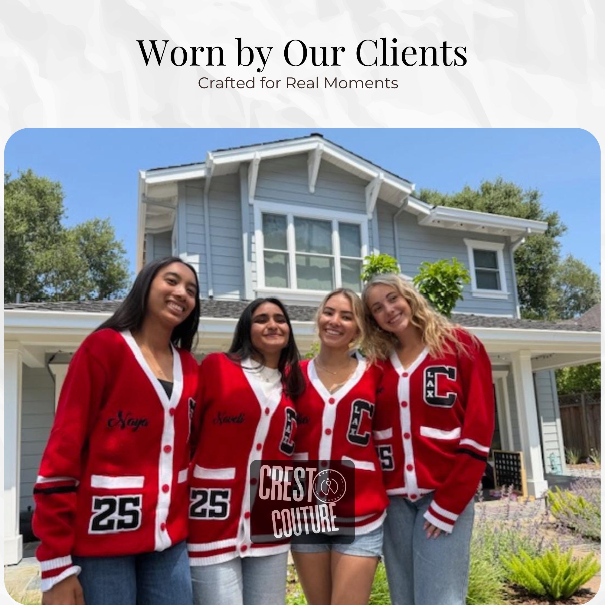 Made to Order - Unisex Varsity Knit Sweater | Classic Letterman-Style Cardigans