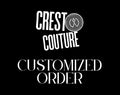 Customized embroidered four sweaters as per the mockup file and our discussion