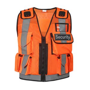 Hi Viz Orange Tactical Vest